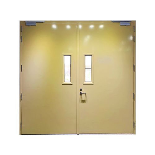 Oversized insulated fire door