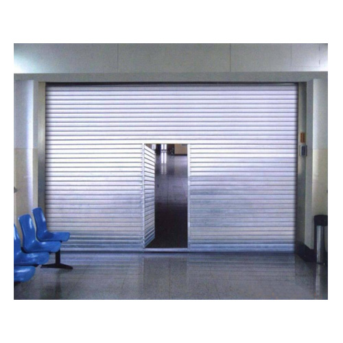 Steel composite fire shutter